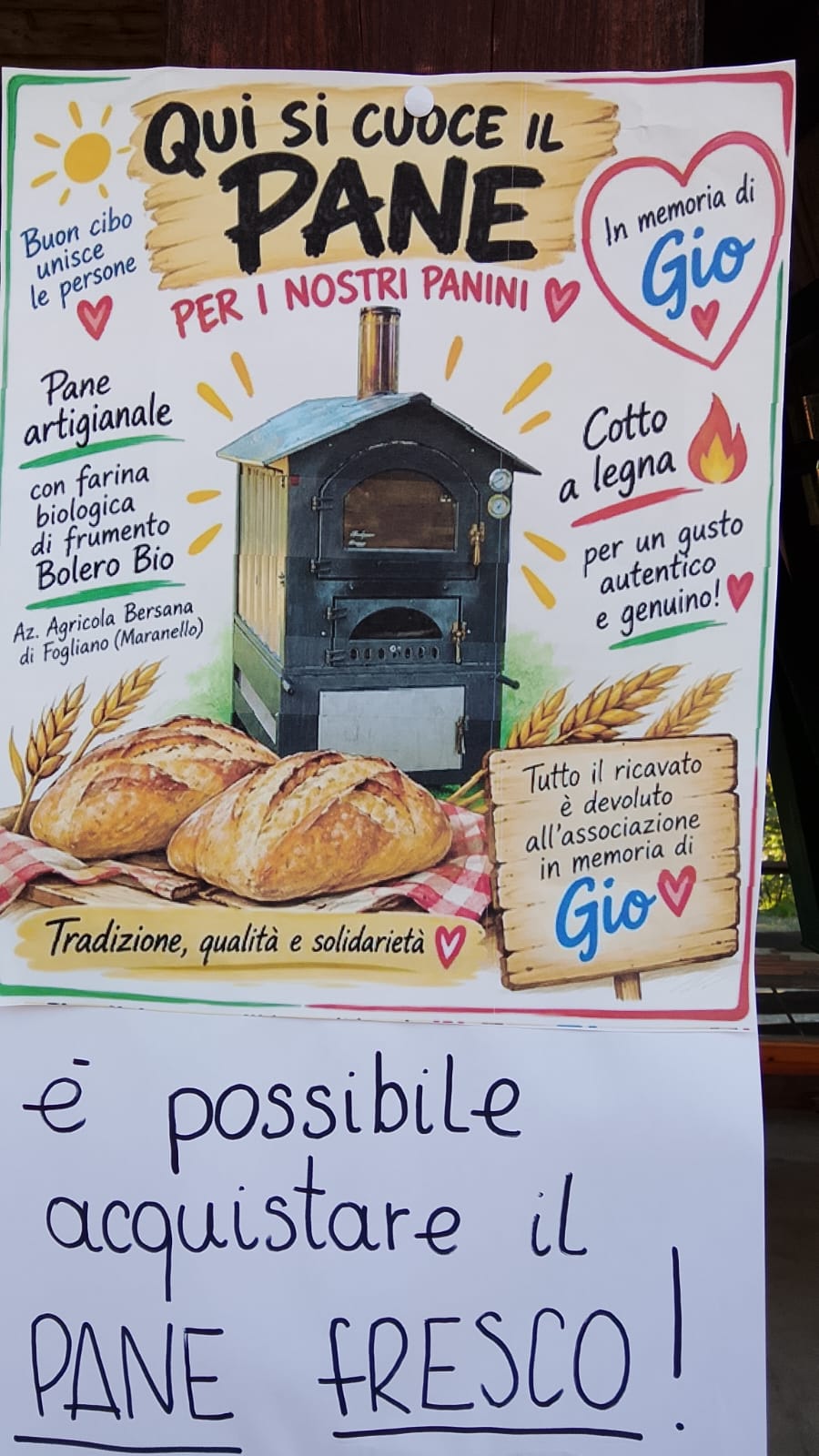 Toano, 20 settembre 2026: "IN MEMORIA DI GIO"
